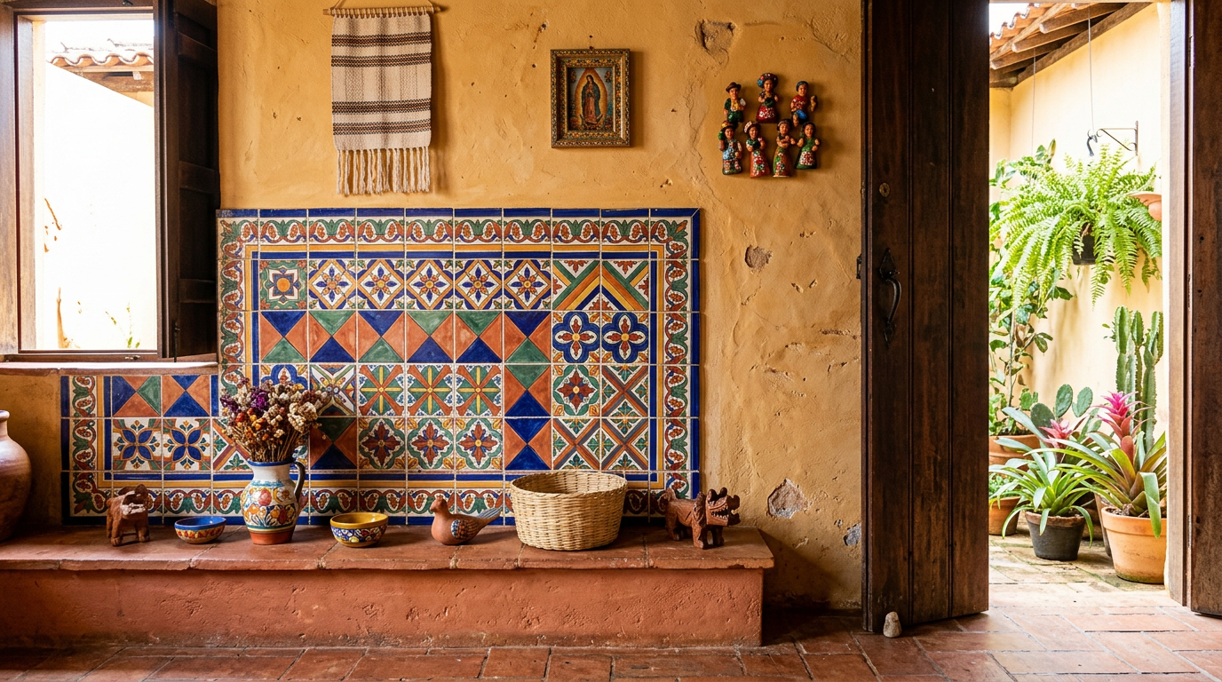 Cores e texturas na decoração nordestina