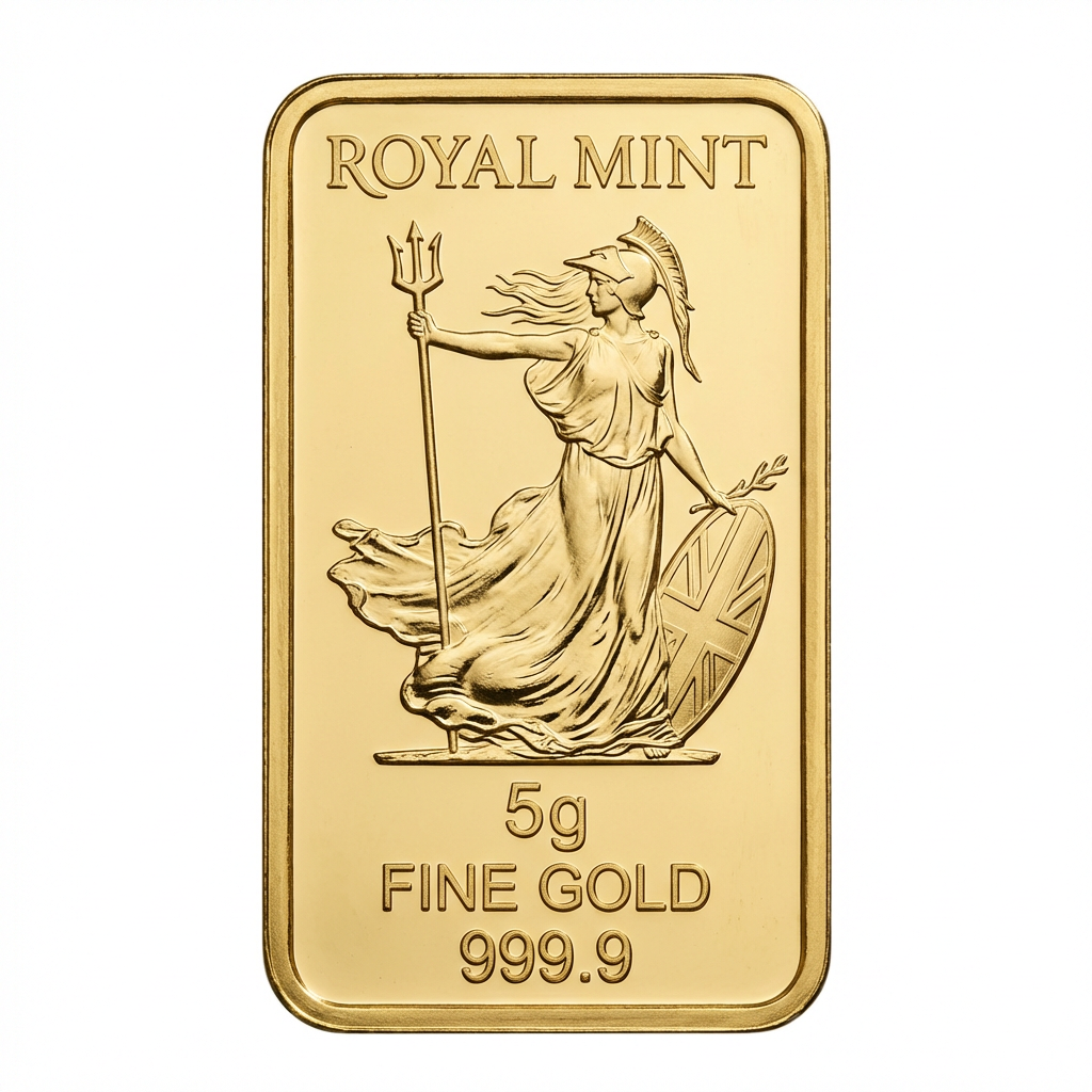 Royal Mint Britannia 5 Gram Gold Bar