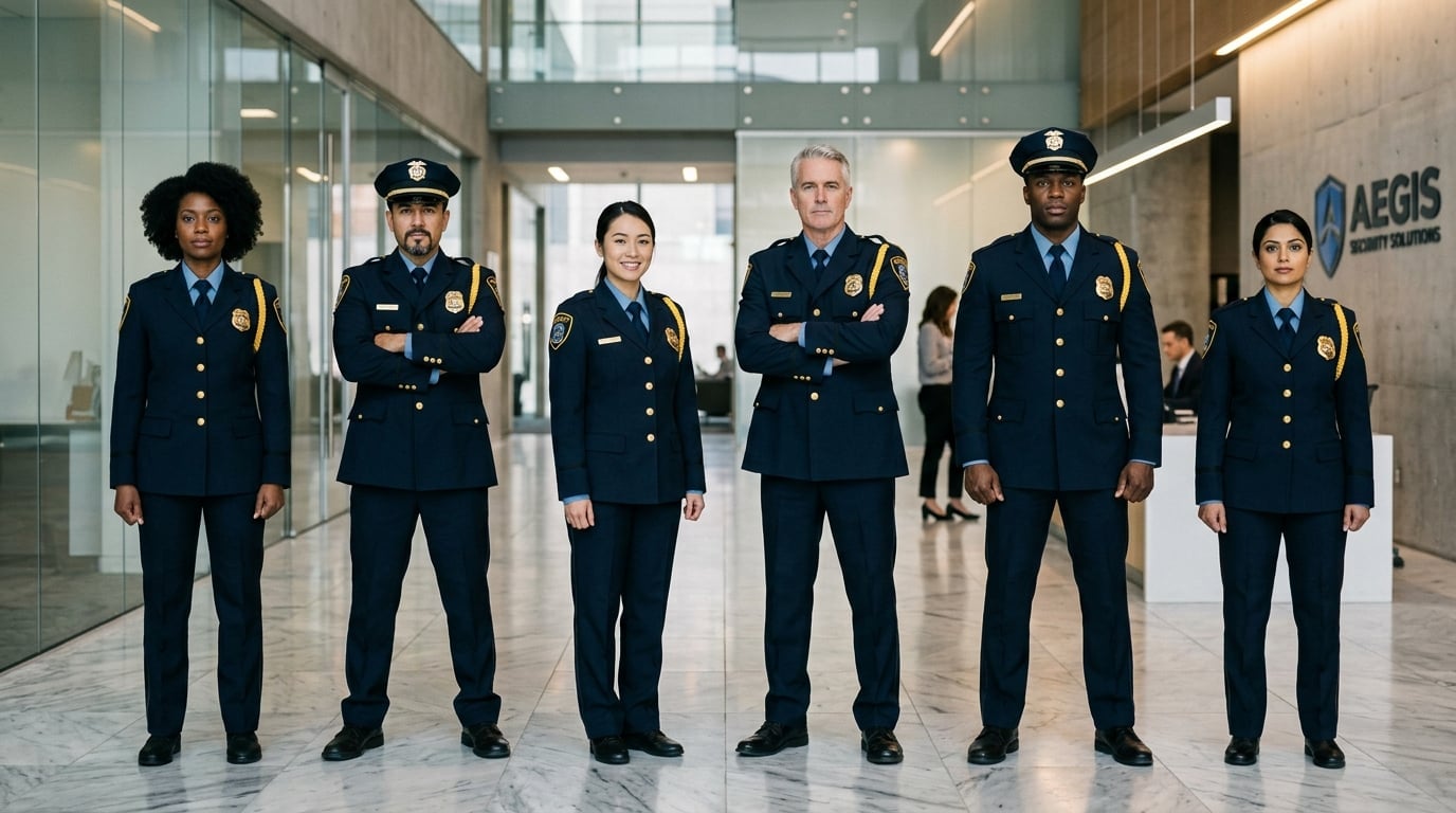 Sentinel Shield Security team of professional guards