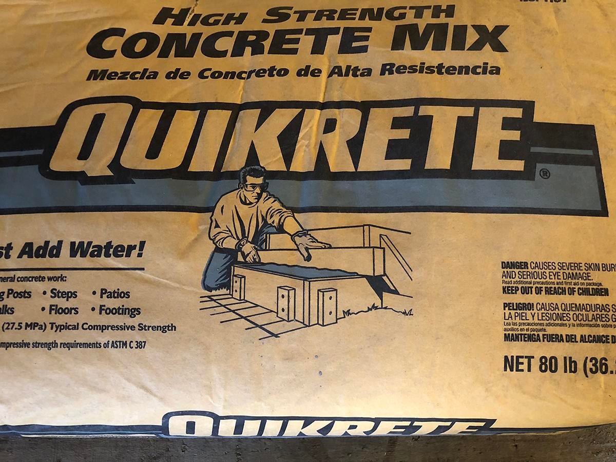 QUIKRETE 80 lb. Concrete Mix