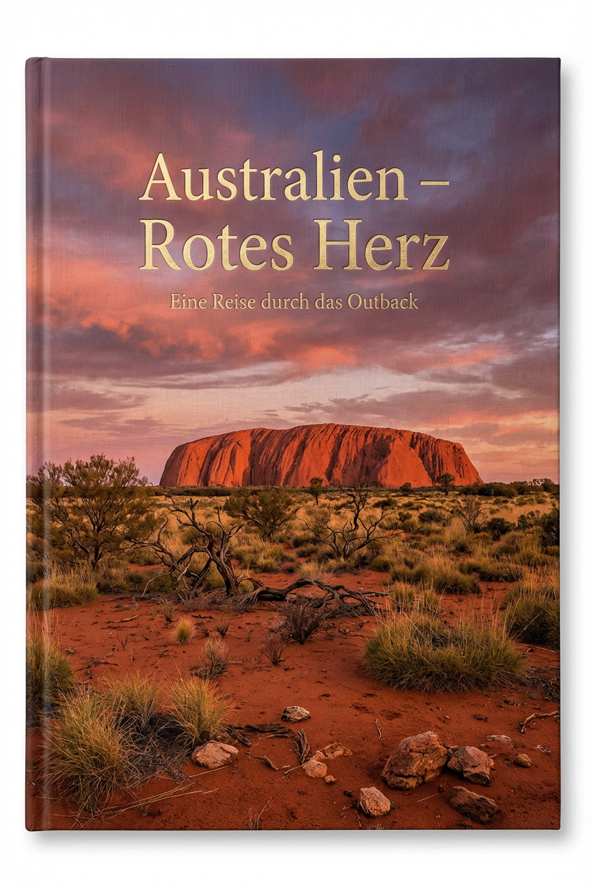 Buchcover: Australien – Rotes Herz