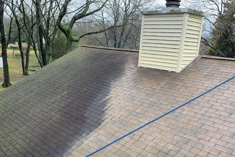 Roof Cleaning (Without Jet Washing)