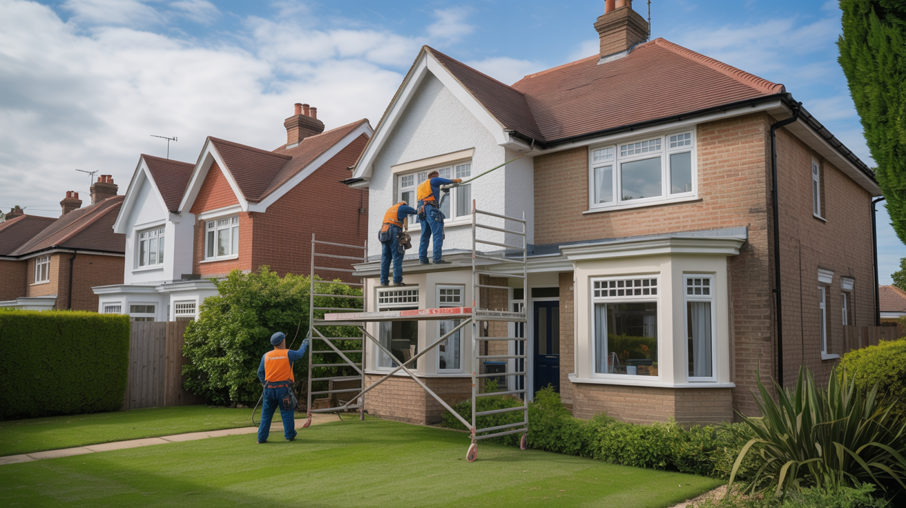 Exterior property improvements