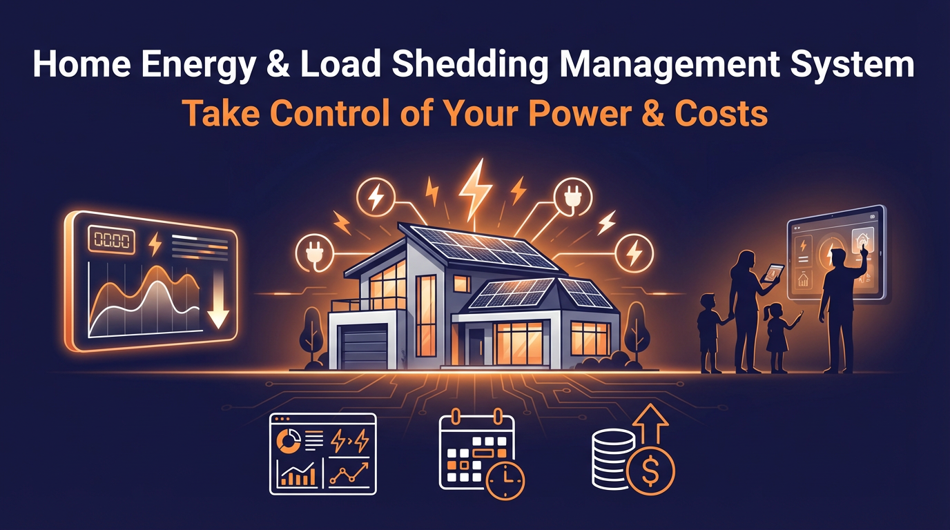 Home Energy & Load Shedding Management System