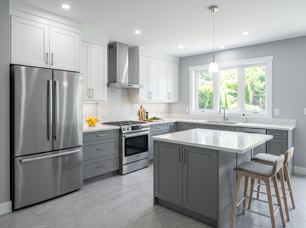 Kitchen Fire Restoration - after restoration