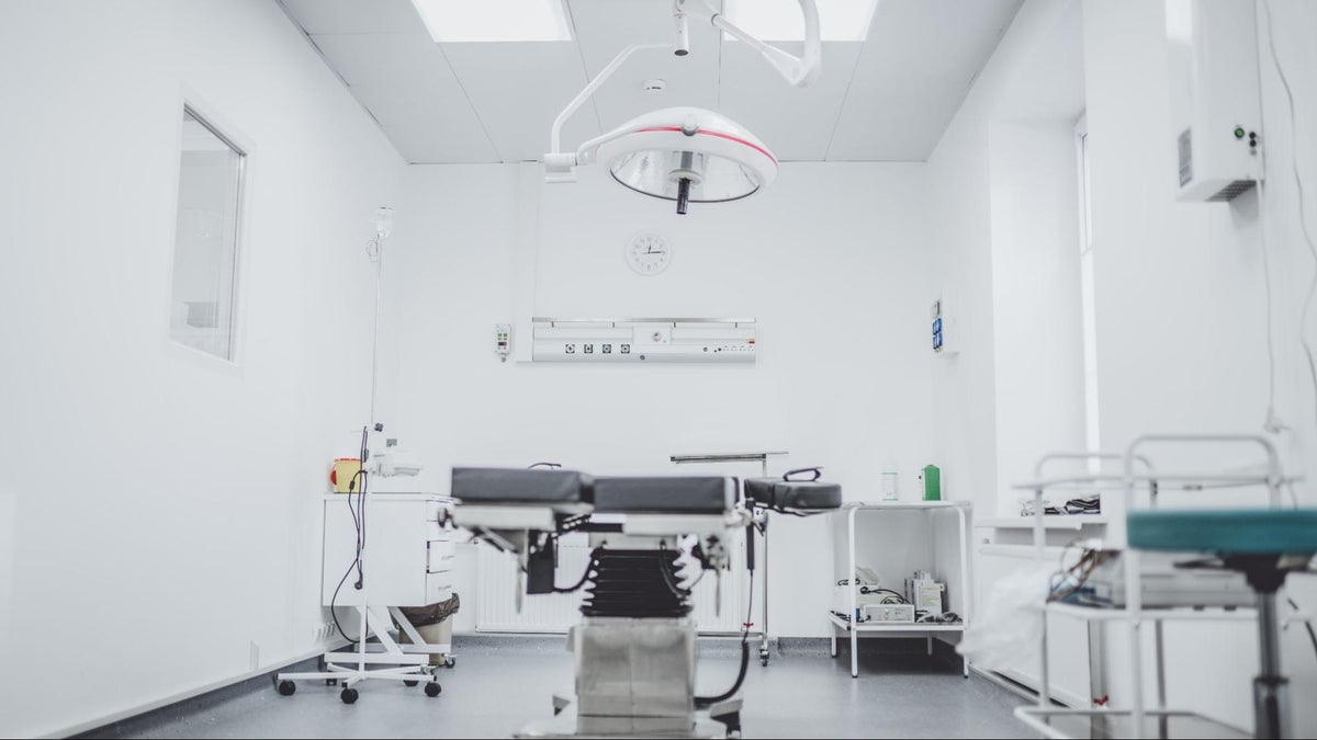 Modern medical examination room