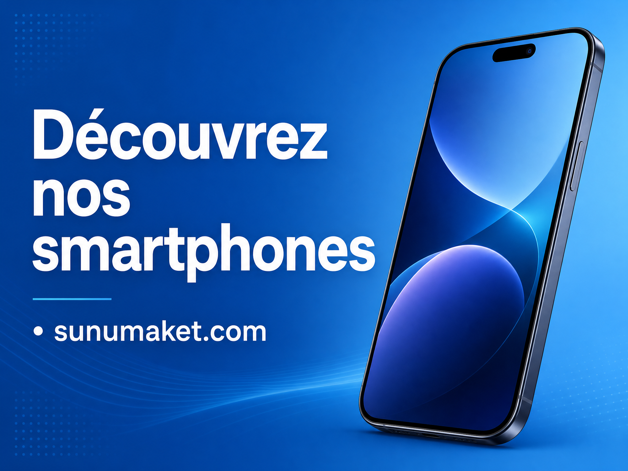 Smartphones dernière génération chez Sunumaket