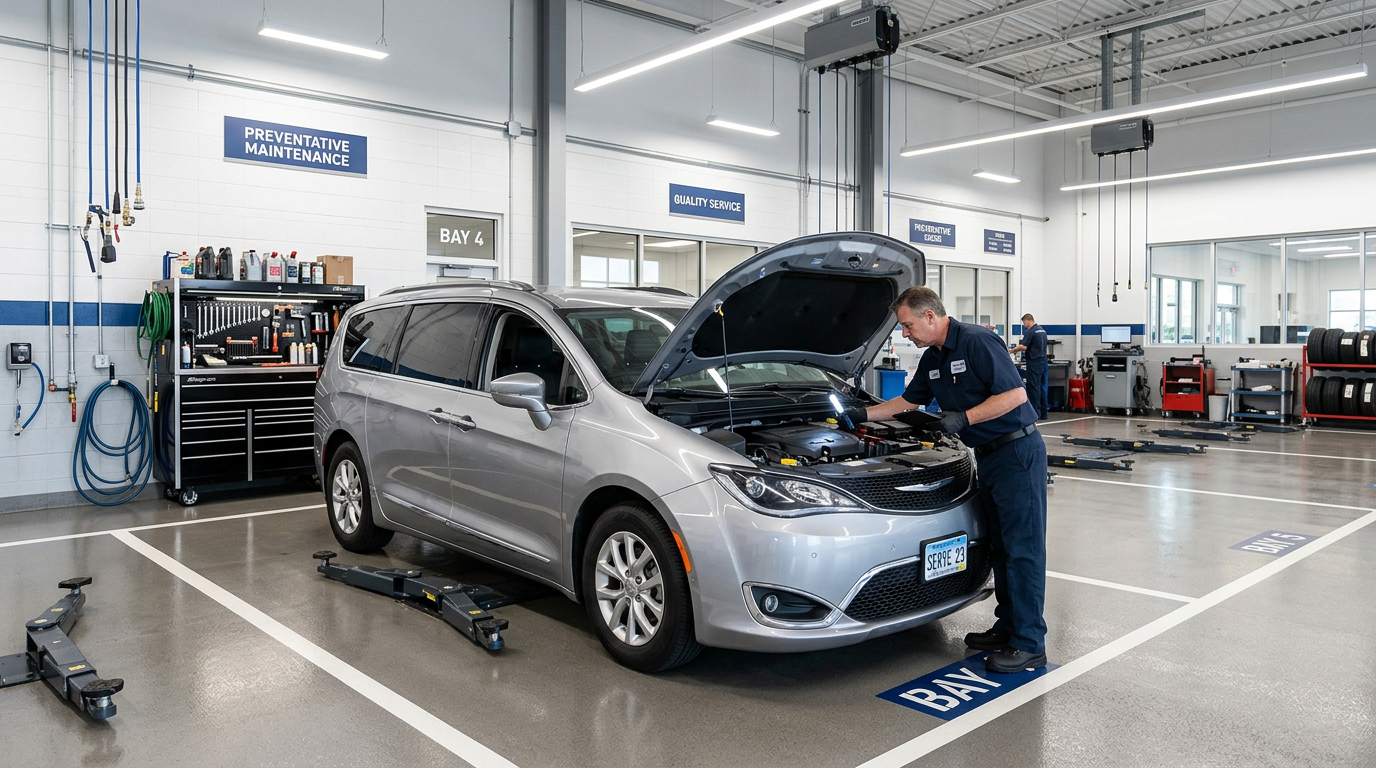Chrysler maintenance and service inspection