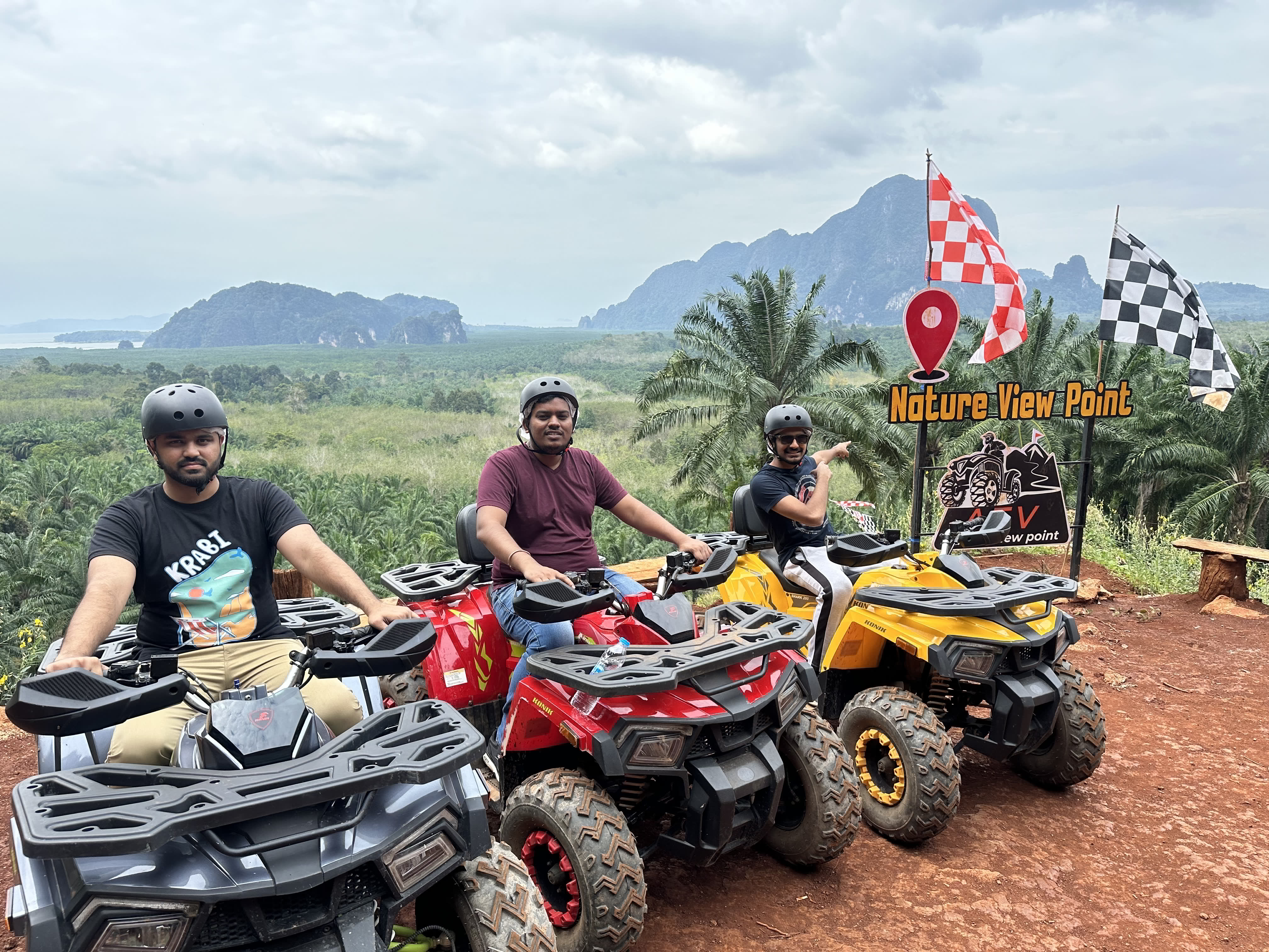 ATV adventure at Nature View Point, Krabi