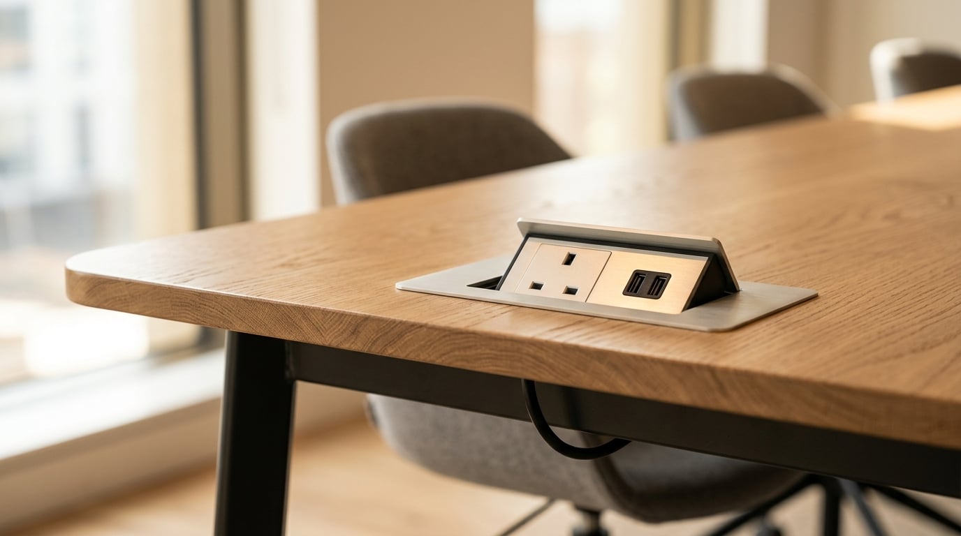 How to Specify Office Furniture with Integrated Power