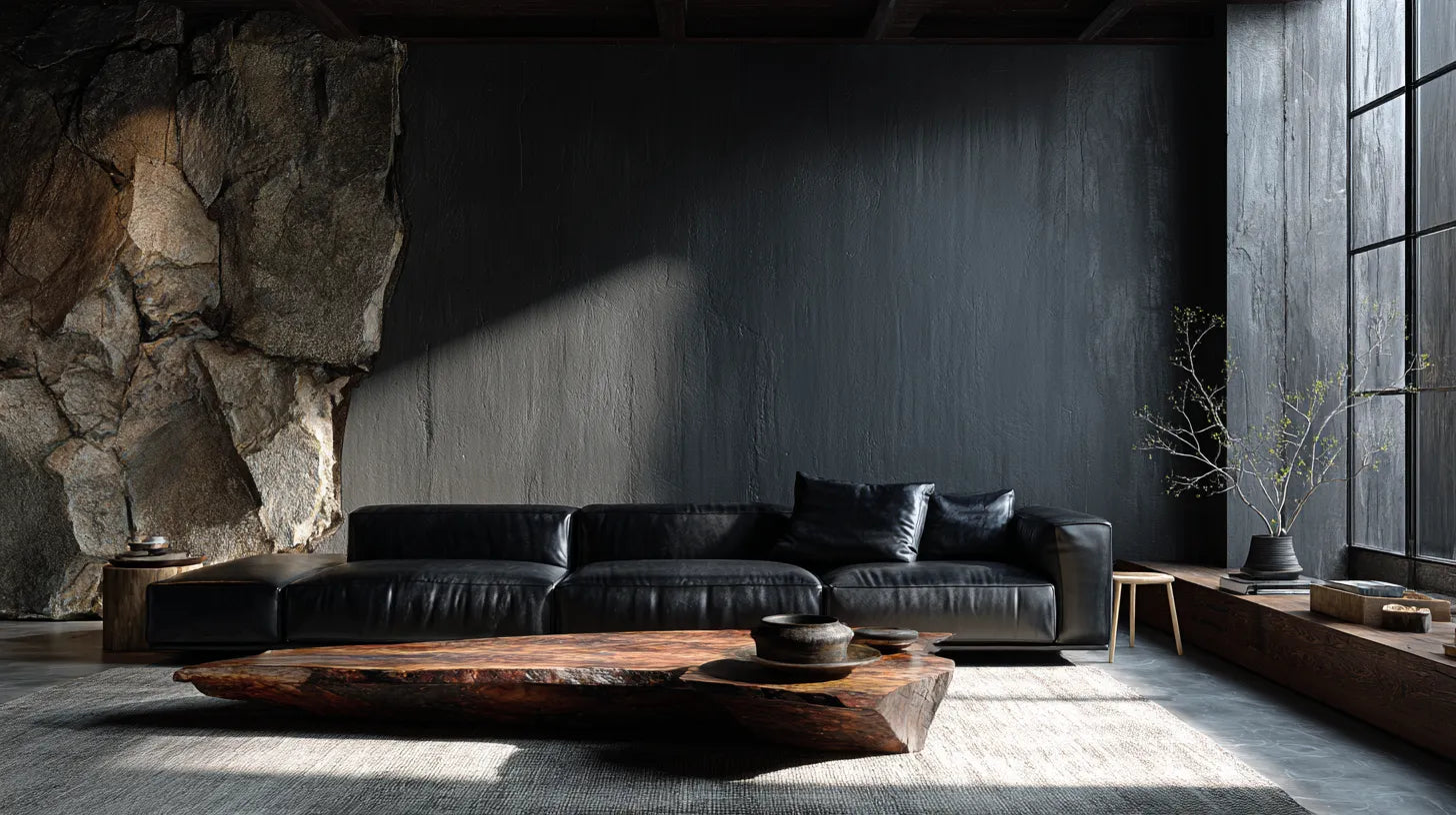 Dark luxury interior