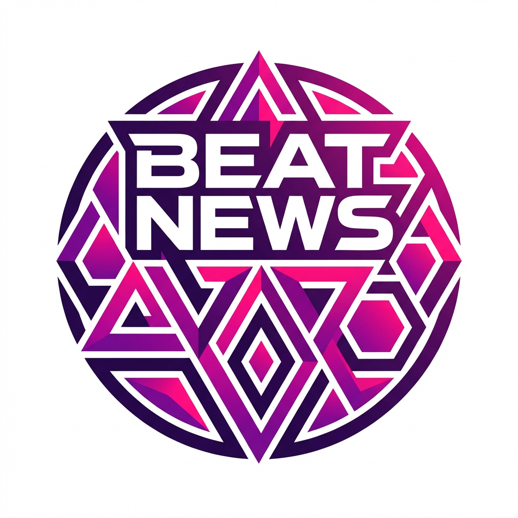 Beat News Geometric Design