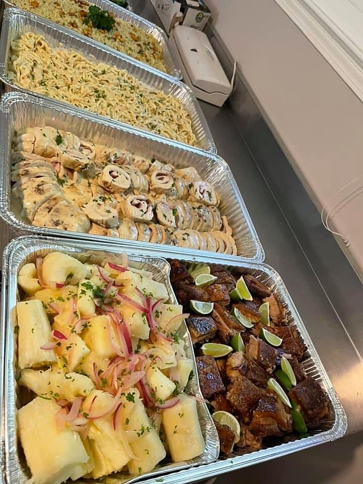 Latin-Style Catering Spread