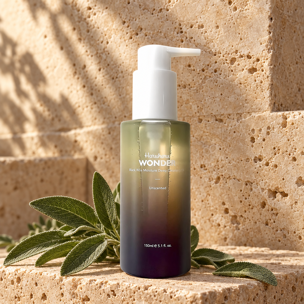 Haruharu Wonder Black Rice Moisture Deep Cleansing Oil