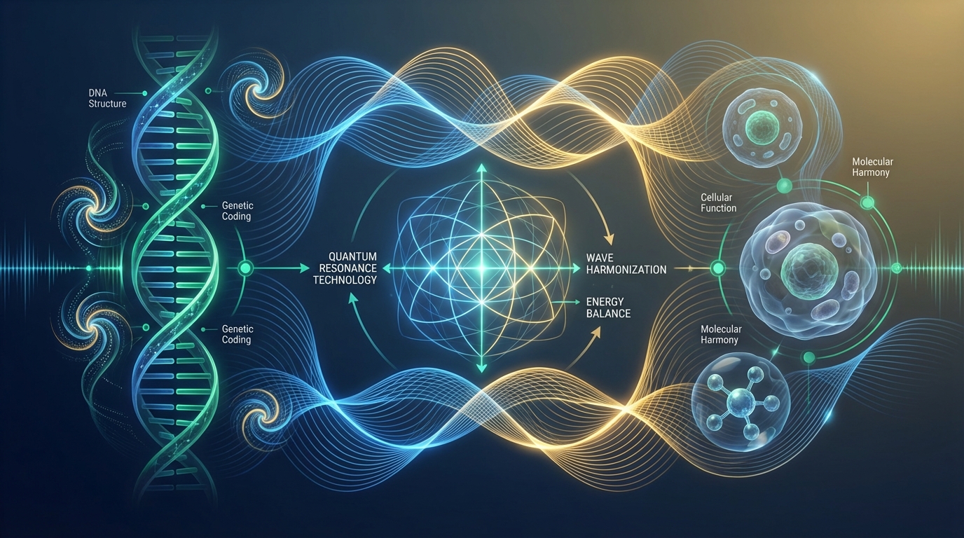 Quantum resonance technology visualization