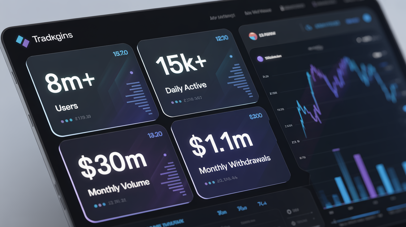IQ Option usage statistics