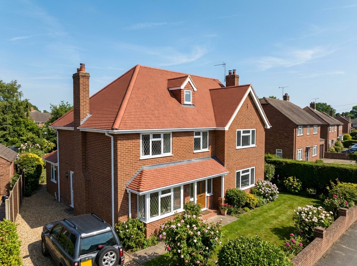 Completed New Tiled Roof