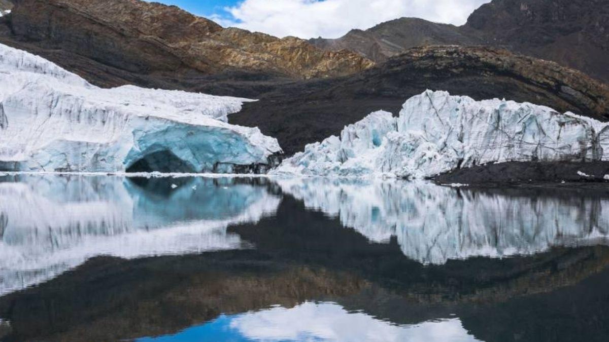 Glaciar Pastoruri cerca de Carhuaz, Ancash