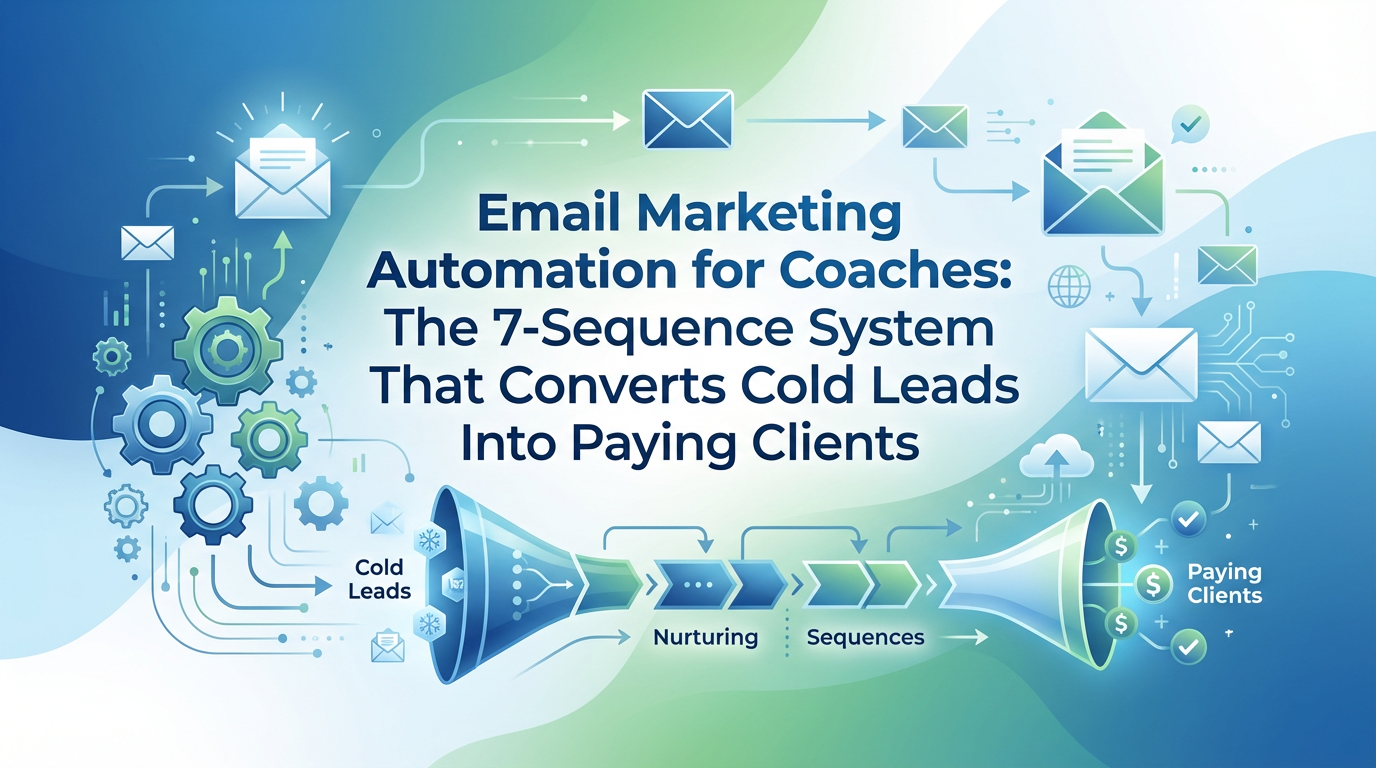 Email Marketing Automation for Coaches: The 7-Sequence System That Converts Cold Leads Into Paying Clients