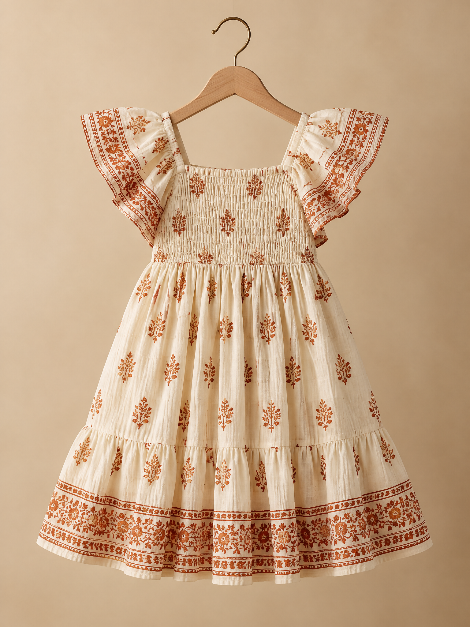 [DÉMO] Robe smocks boho