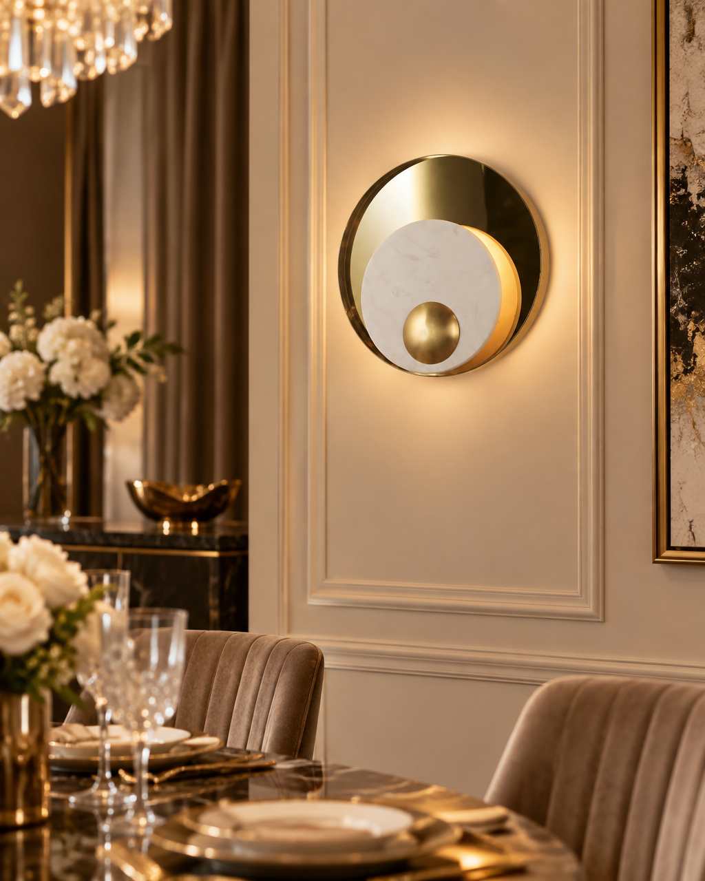 Kristal Gold Aplik