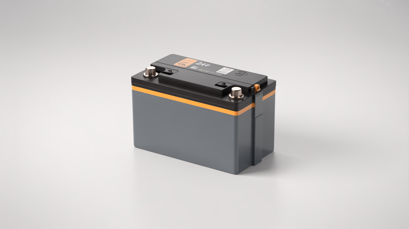 24V 100Ah Wide Temp LiFePO4 battery for backup power, telecommunications, and industrial systems