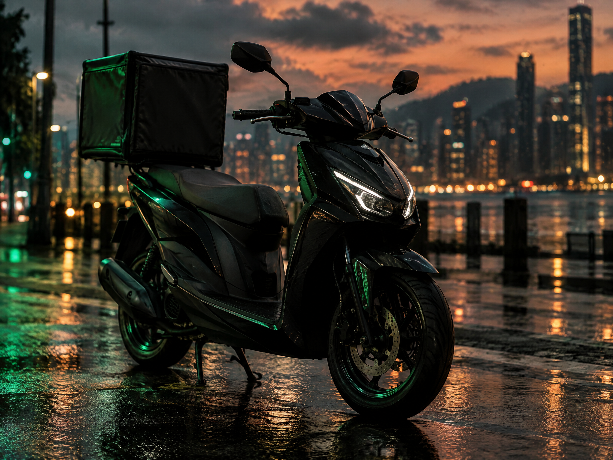 Delivery motorcycles