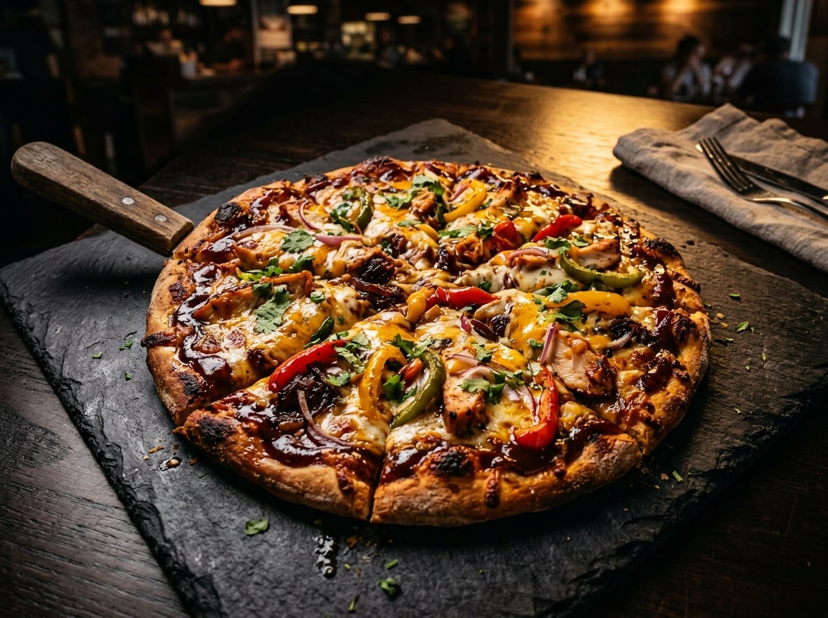 Spicy Chicken Pizza — Topman Food
