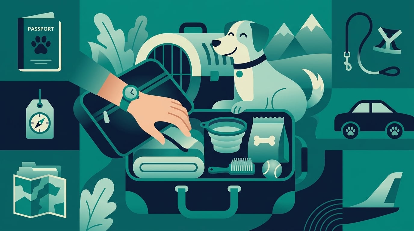 How to Travel with Your Pet Without the Stress: A Practical Packing and Planning Guide