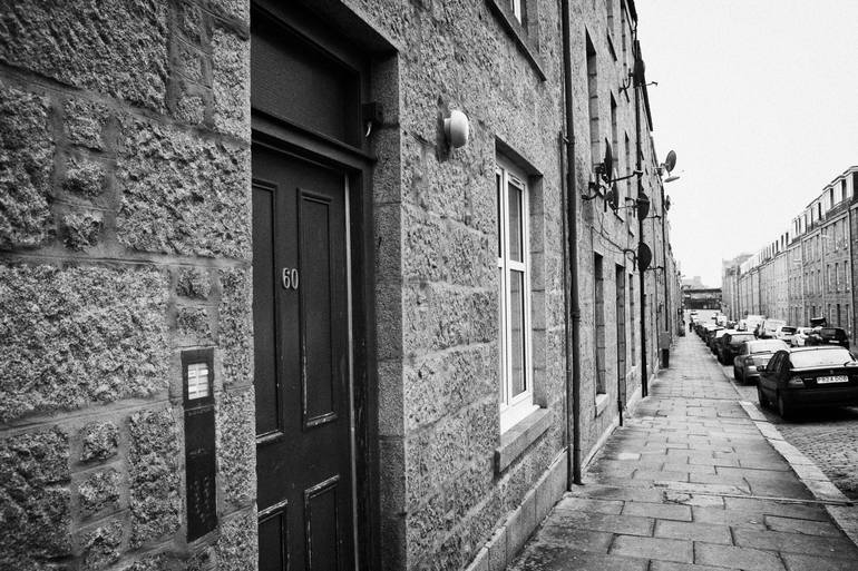 Traditional Aberdeen granite terraced houses