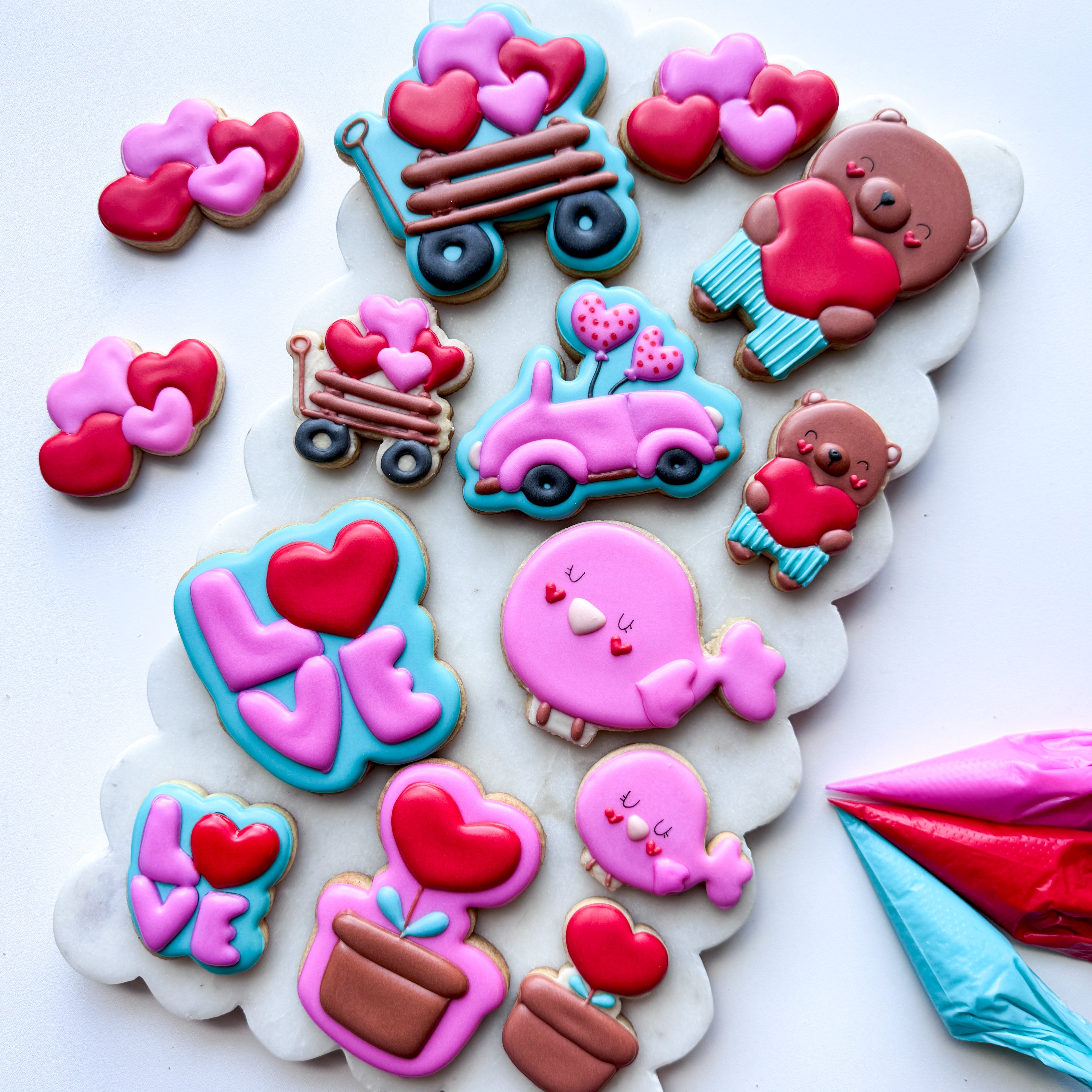 Royal Decorated Sugar Cookies