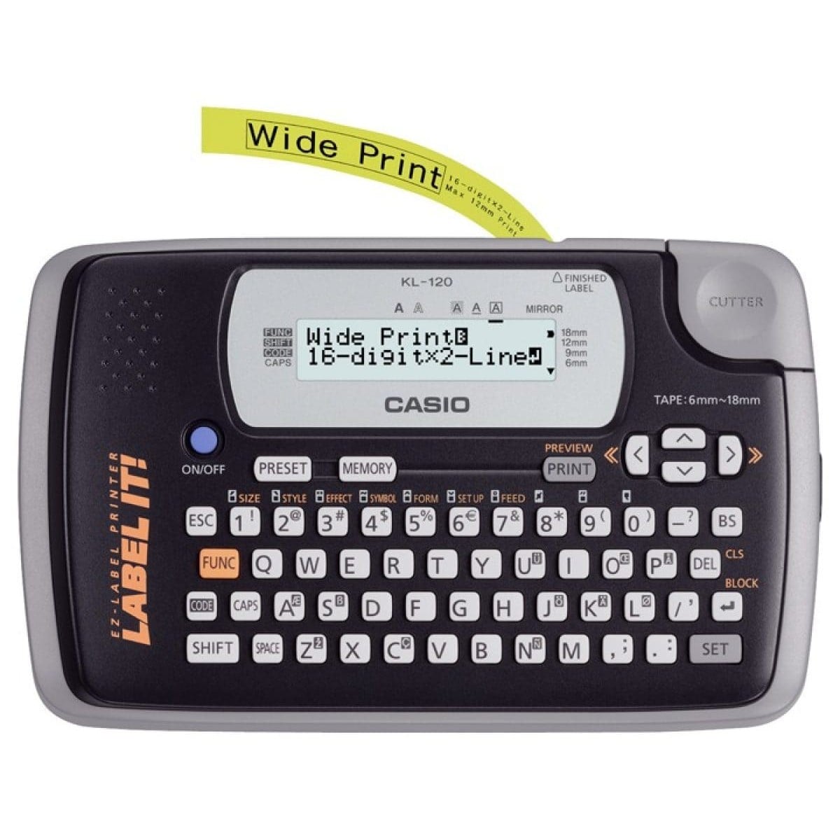 Casio KL-120 — Label Printer KL-120