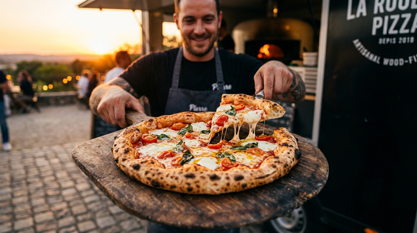 Aux délices du Gallois — food truck Pizza à Bayeux