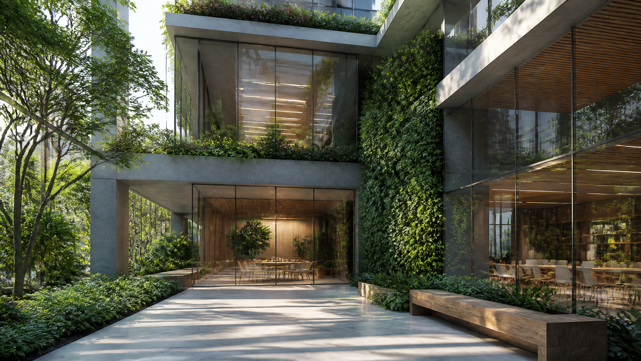 Suüç & Nefes Alan Sivil Mimari Render — AI ile üretilmiş kapak görseli