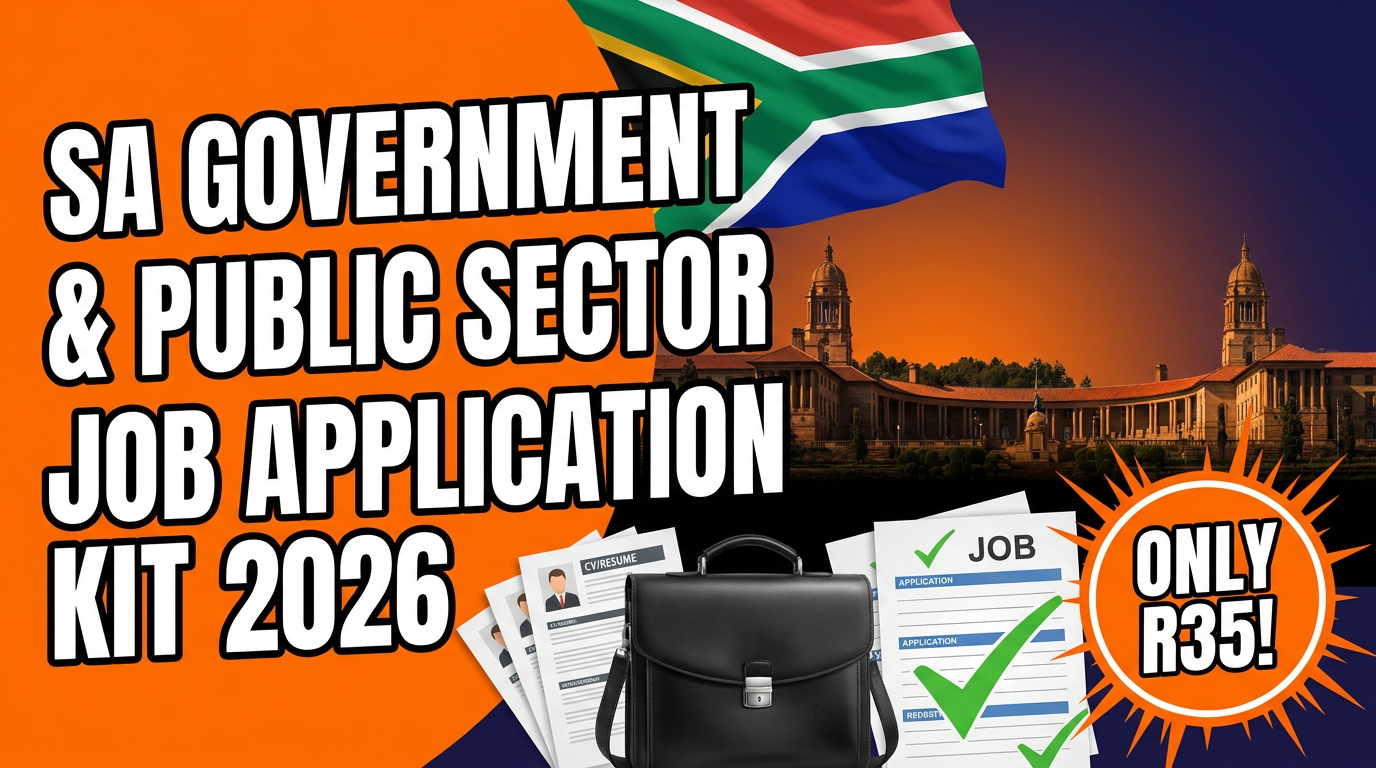 SA Government & Public Sector Job Application Kit 2026