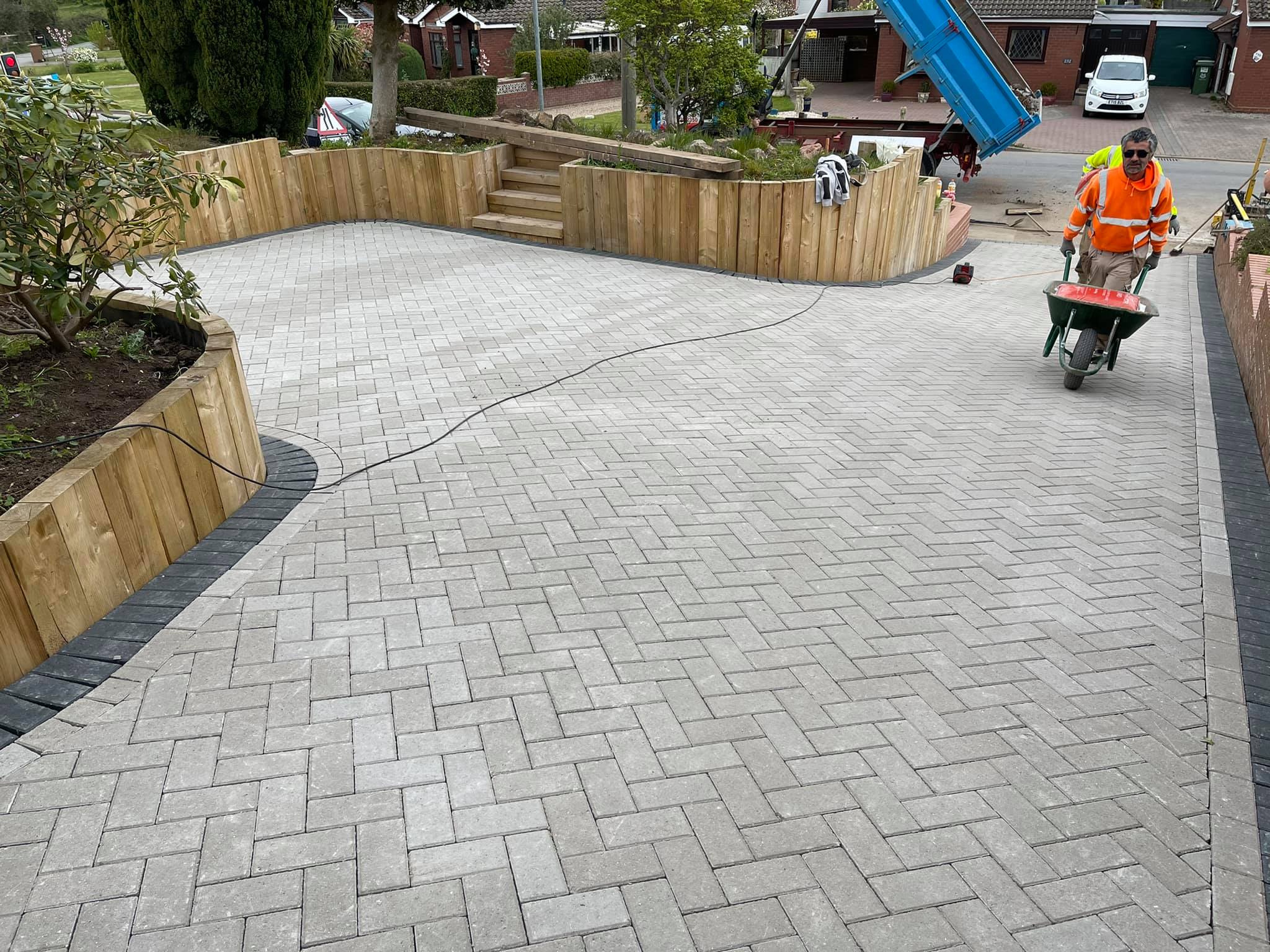 Modern Block Paving Design