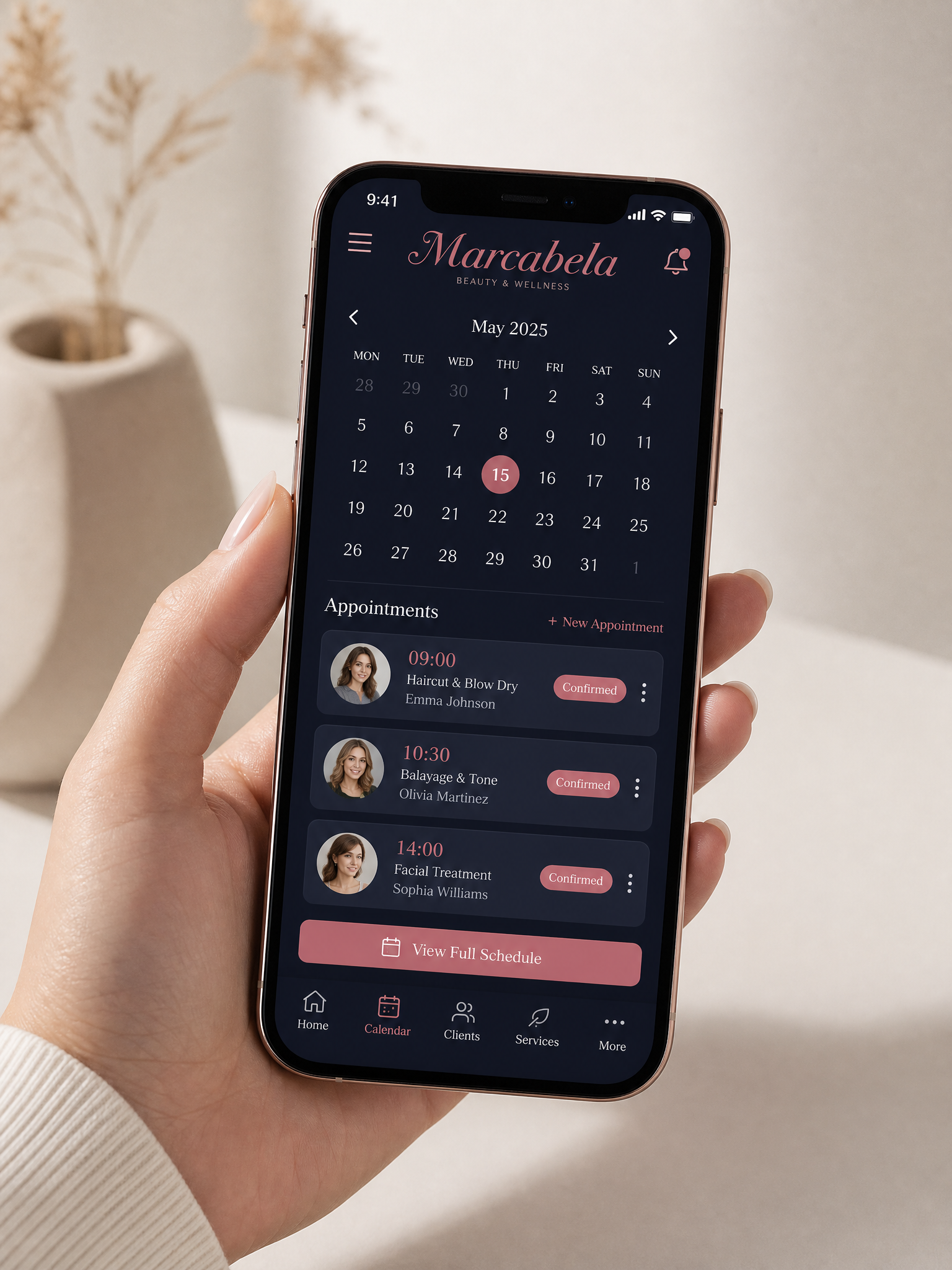 App de agendamento Marcabela