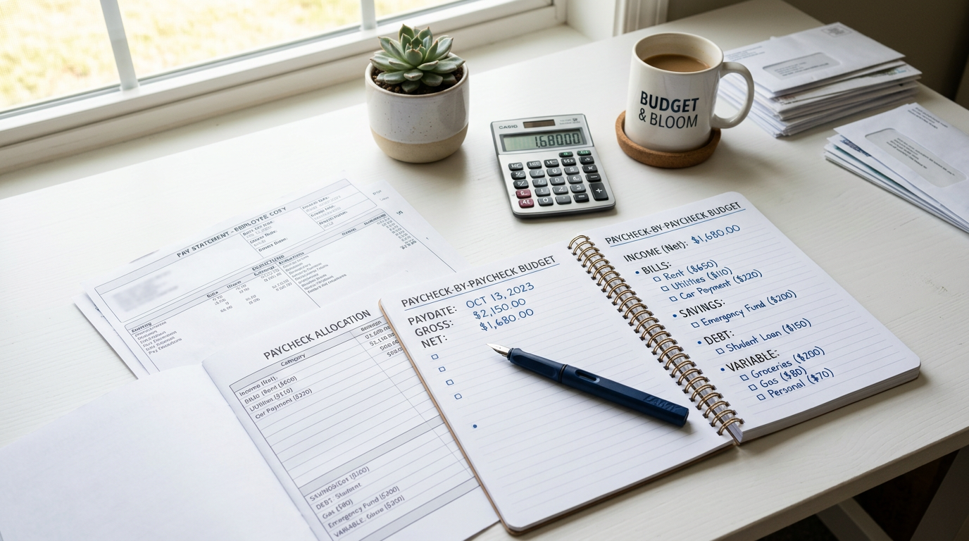 The Paycheck-by-Paycheck Budgeting Method Explained