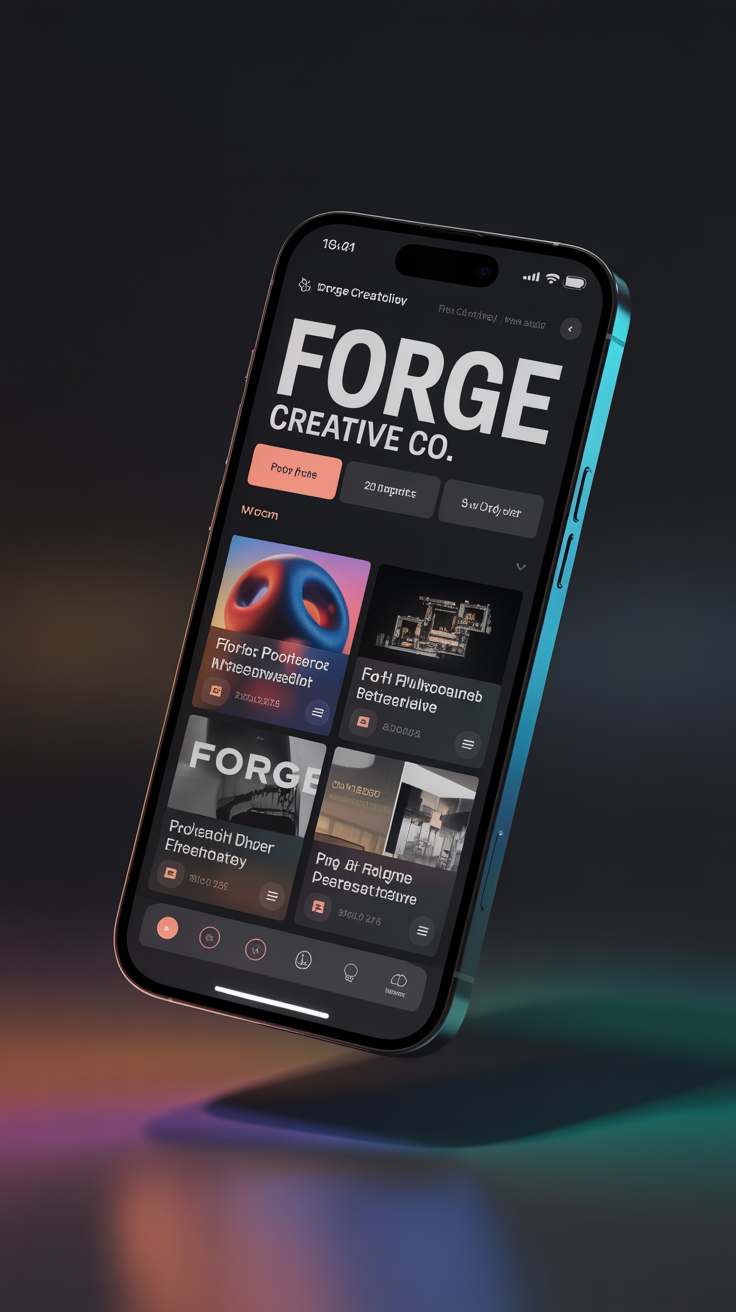 Forge Creative Co. mockup 2