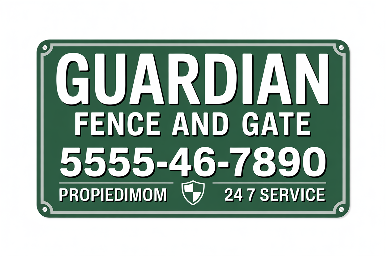 Guardian Fence & Gate - Forest Green