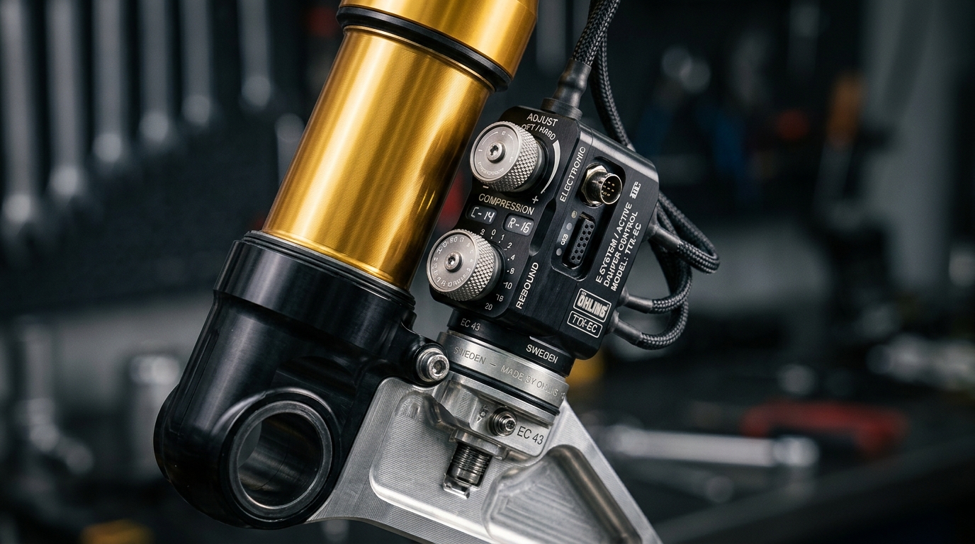 Suspensiones electrónicas en 2026: la revolución que llega desde el EICMA hasta tu moto
