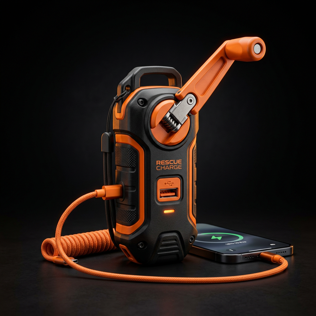 Chargeur Manivelle USB AUTONERGY HAND