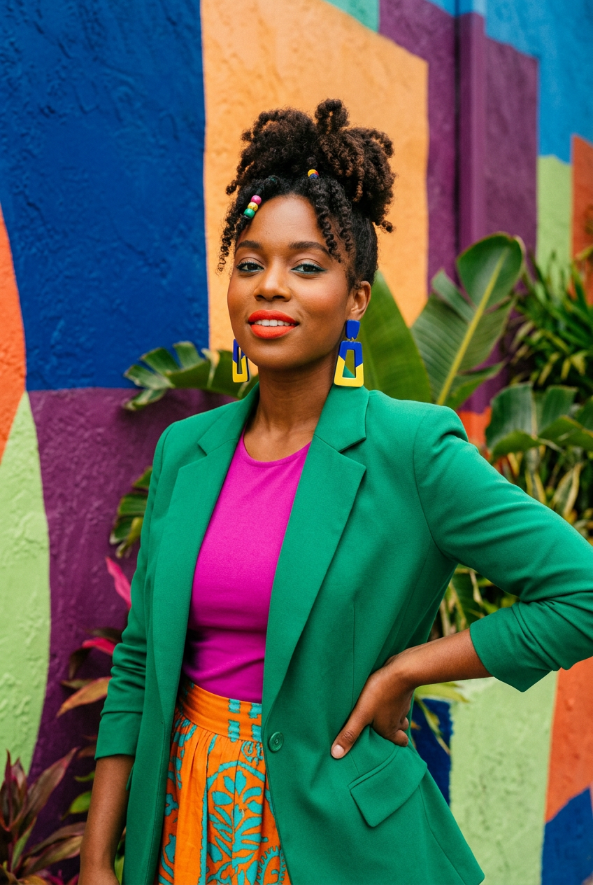Vivid Pop preset example - Vibrant style