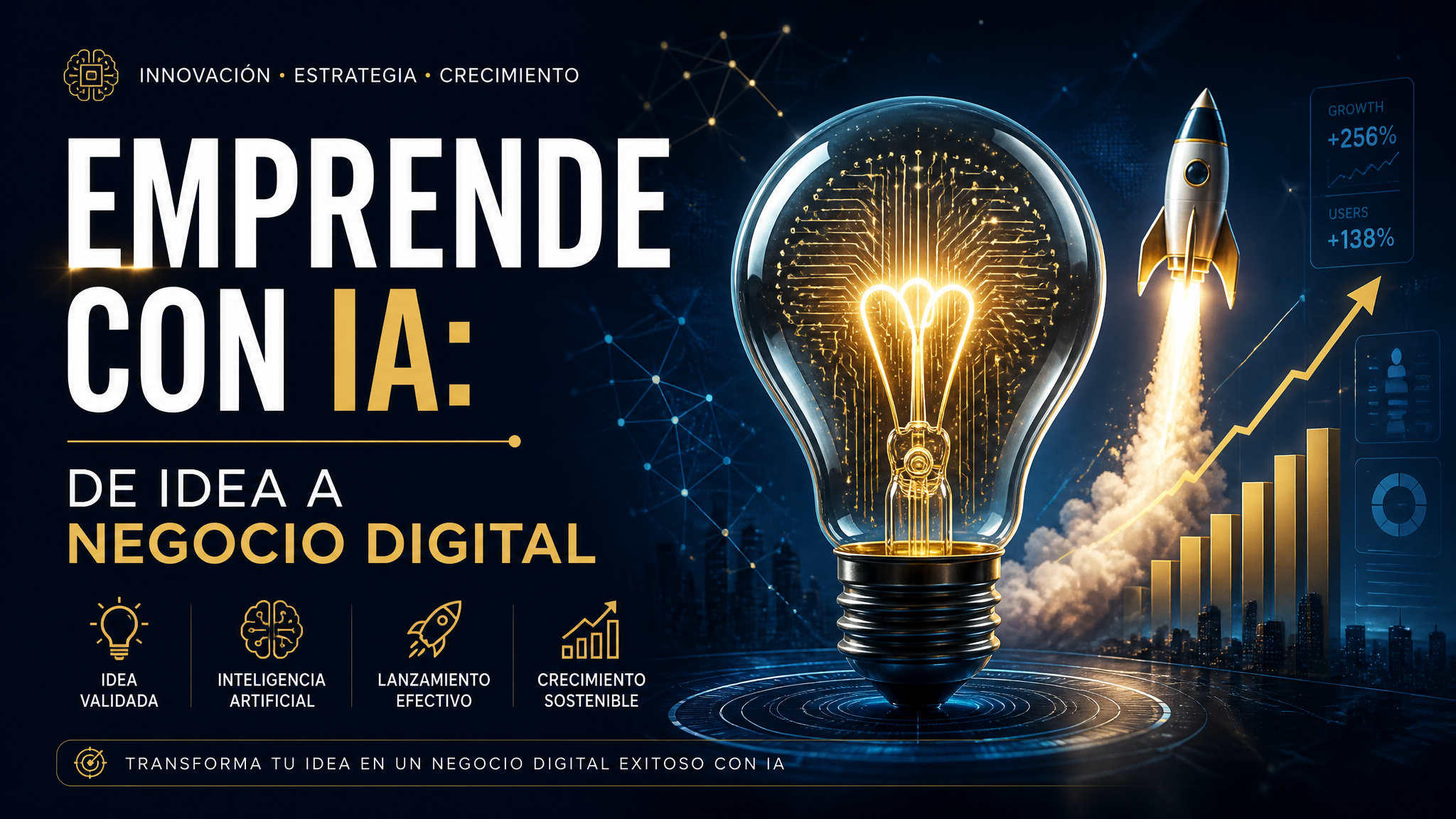 Emprende con IA: De Idea a Negocio Digital