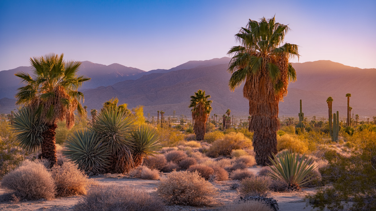 Coachella Valley desert landscape