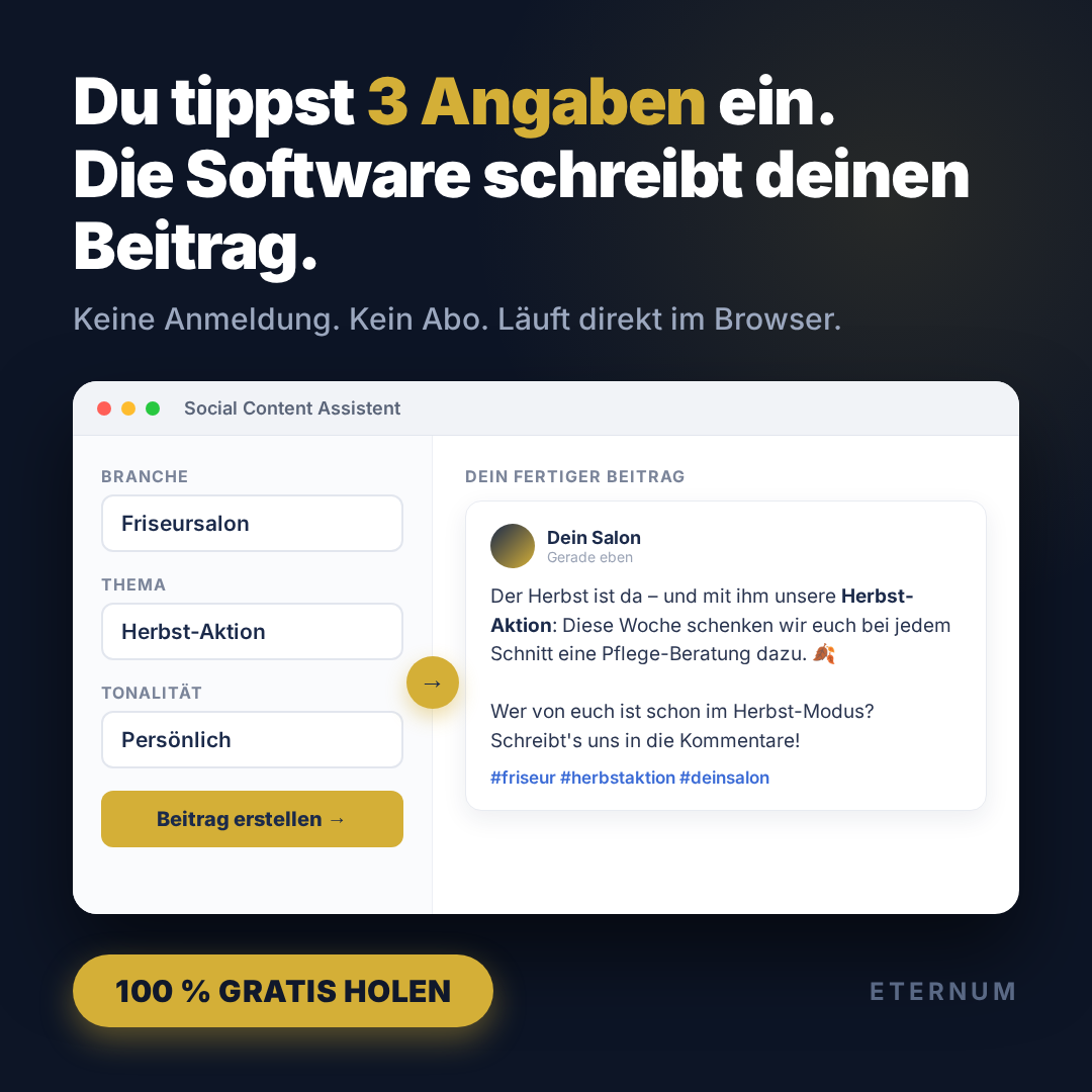 ETERNUM Werbemittel 1