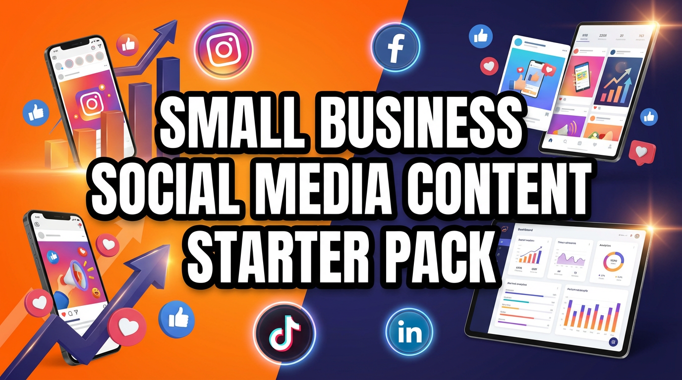 Small Business Social Media Content Starter Pack SA