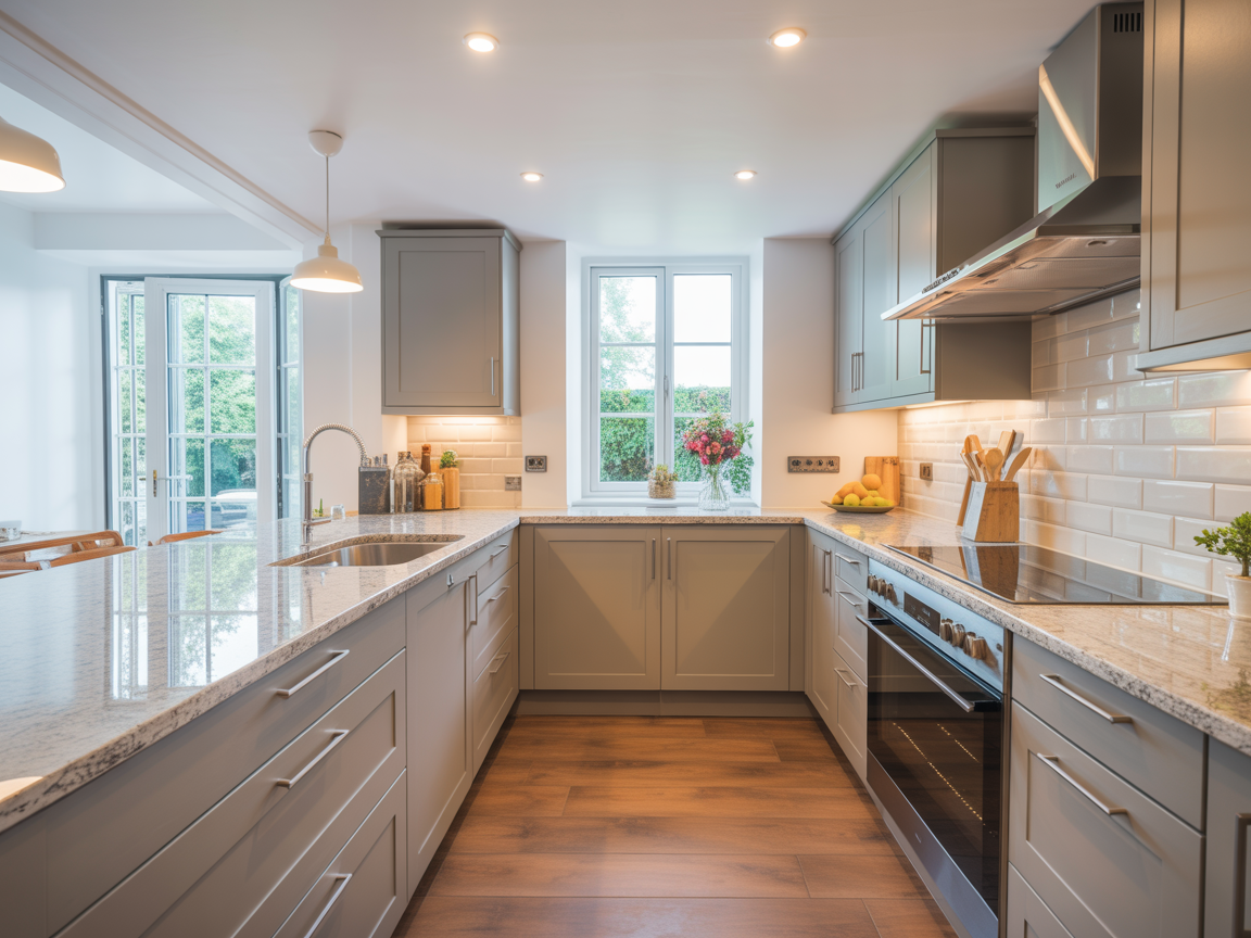 Beautiful kitchen installation