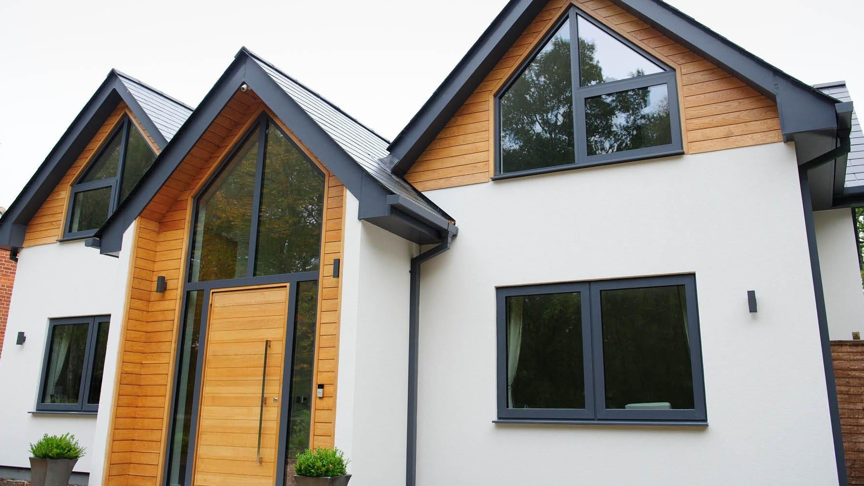 House with K Rend silicone render finish