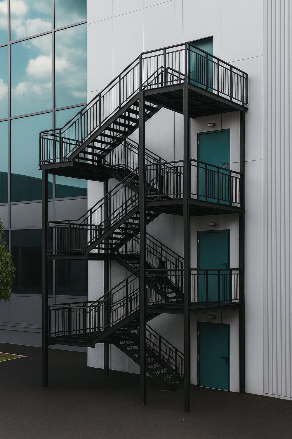 Сходи з металу